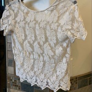 Great for spring time! It is more of off white